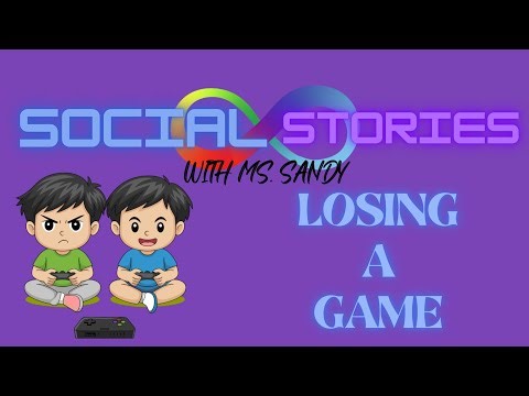 Social Story: Losing a Game