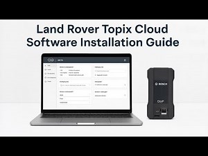 How To Install Land Rover Dealer Level Diagnostic Software.. Topix Cloud with Bosch DOIP VCI
