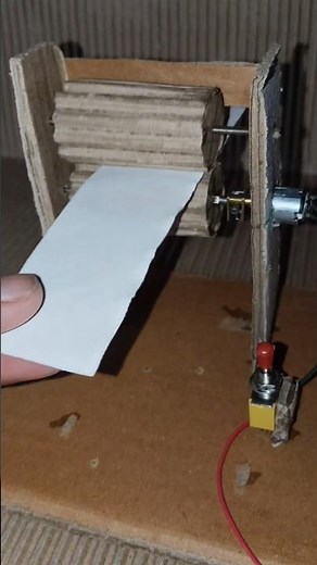 Roller Press Printing Machine Model for School Project #press #printing #diy #tech