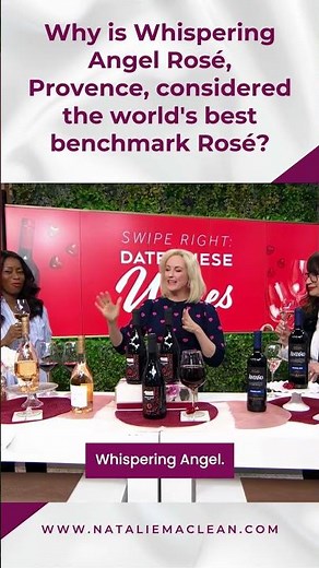 Why is Whispering Angel Rosé, Provence, considered the world's best benchmark Rosé?