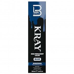 L3 - Level 3 Kray Semi Permanent Hair Color - Semi Permanent Hair Dye with Aloe Vera - Blue