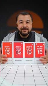 Redmi Note 15 | عائلة شاومي الجديدة وصلت 🔥