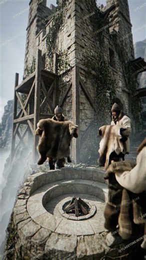 Medieval Guard Tower Pit Restoration