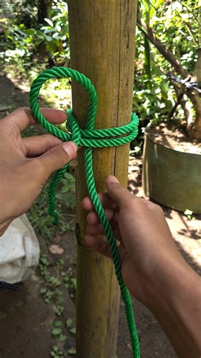 Artistic Bowline Knot Technique ❗