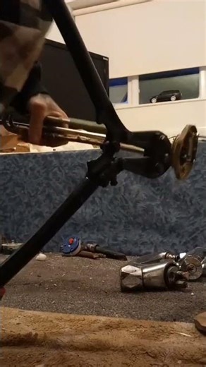 scraping brass.water tank elements