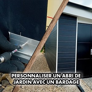 Personnaliser un abri de jardin avec un bardage !!! 🏡 | Make in France