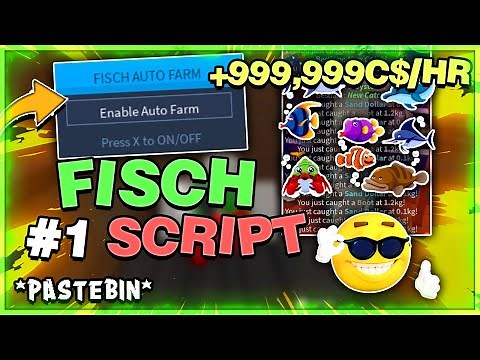 Roblox Fisch SCRIPT GUI *PASTEBIN*🔥TELEPORT AUTO FARM, FISH DUPE, INF COINS, AUTO QUEST + MORE