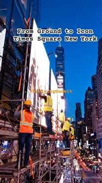 From Ground to Icon :Times Square New York