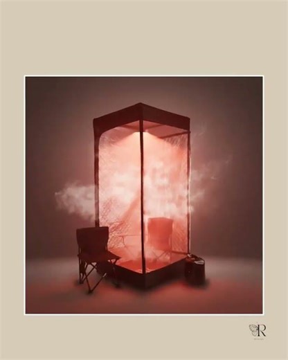 Portable Steam Sauna Box with Steamer