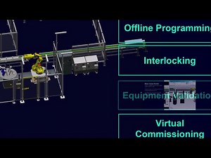 Virtual commissioning showcase: quality inspection and safety