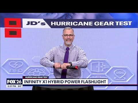 Infinity X1 Flashlight - Hurricane Gear Test