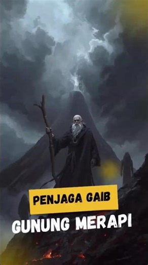 Misteri Penunggu Gaib Gunung Merapi #misteri #gunungmerapi