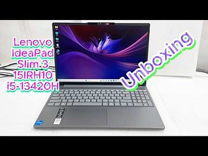 Lenovo IdeaPad Slim 3 15IRH10 i5-13420H Unboxing | 83K100GDAX | IdeaPad Slim 3 First Look
