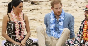 Prince Harry and Meghan tackle mental health on Australian tour