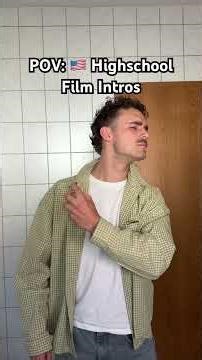 Every high school movie intro is like: