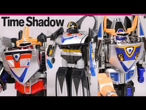 【Eng sub】25年を経て開封！ DX タイムシャドウで遊ぶ！【タイムレンジャー】 TimeShadow TimeRanger supersentai robot review