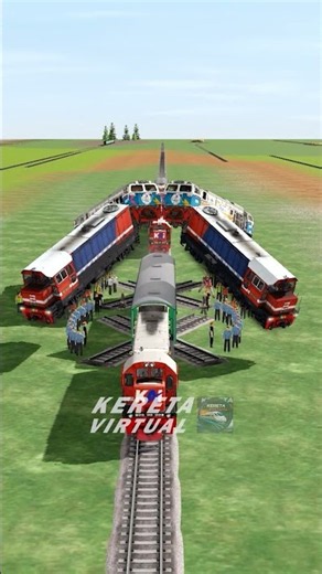 Awas Awas Ada Kereta #keretaapi #kereta #train #railway #india #automobile #shorts #fyp #viral #lucu