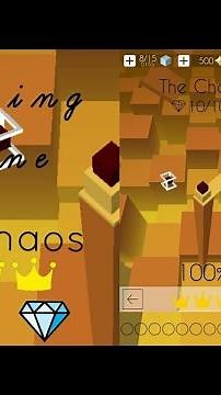 Dancing Line - Level 10 - The Chaos - 100%, All gems, All Crowns ! ( Android )
