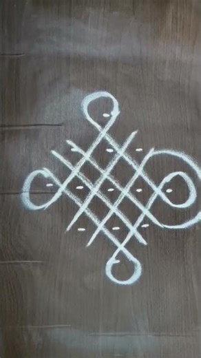 5*1*v simple rangoli Just try it🩷😊👍