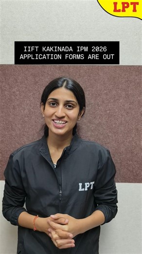 IIFT Kakinada IPM 2026 Aplication Forms Out! #shorts