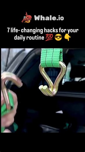 explainingproduction on Instagram: "The video compiles seven DIY hacks for everyday fixes, including a secure tow rope knot that prevents loosening, attaching keys to drills for faster screwing, and using ice cubes to flatten curled carpet edges by leveraging moisture absorption. Posted by a Taichi health-focused account, the content shifts to general utility tips, achieving rapid virality with 824k views and 1.5k likes in under 24 hours, likely due to its relatable, quick-demo format appealing