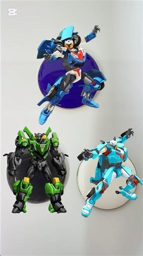 Transformers Robot Sticker Pack #colormixing #trending #satisfyingvideo #resinart #shorts