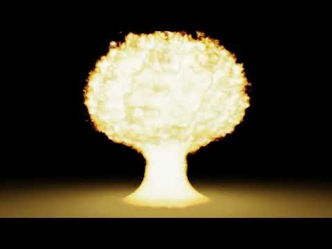 Visualizing Nuclear Explosion (without 3D software)