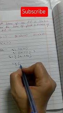 If nth term of an AP is (2n+1).then the sum of first n terms of the AP is#clasd10 maths _ chapter5