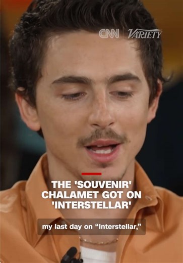 Timothée Chalamet Shares Behind-the-Scenes Story from Interstellar