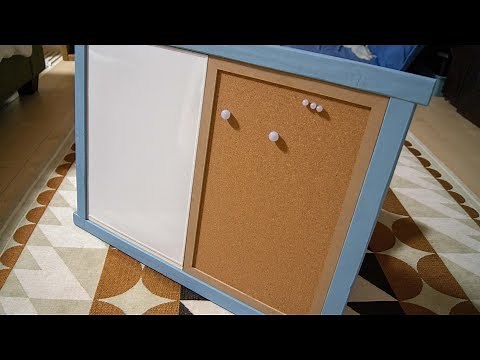 [DIY]ホワイトボードとコルクボードを使って掲示板