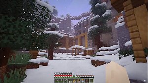 мод на майнкрафт realistic snow