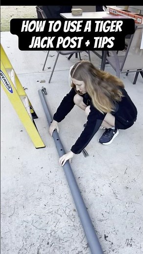 How To Use a Tiger Jack Post #diy #jack #homemaintenance