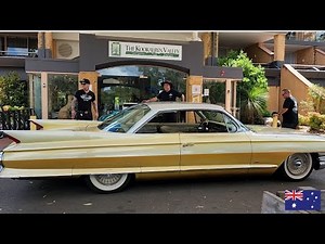 Cruising in Billy Gibbons 1961 Cadillac 🇦🇺 Old School Carralbyn 1/8 mile drags