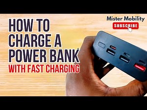How To Charge A Power Bank With Fast Charging