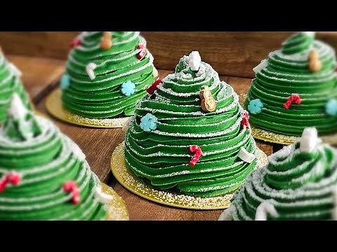 My Christmas Tree Cakes 🎄 Easy & Creamy Buttercream