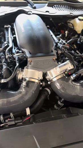 Steeda cold air kit to completely seal filters with factory intake boxes installed 2024 mustang Gt