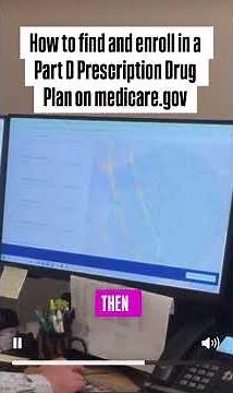￼ How to find and enroll in a medicare ￼part D prescription drug plan
