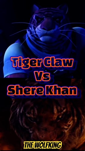 Tiger Claw #Vs Shere Khan #edit #1v1 #tmnt2012 #thejunglebook #disney #nickelodeon #debate