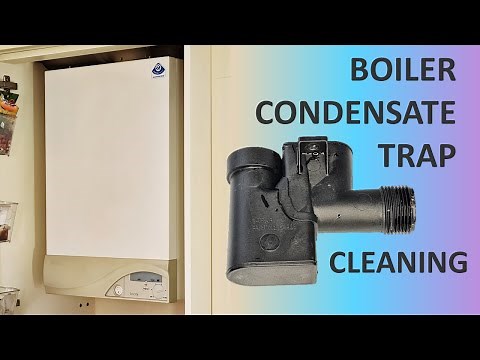 Boiler not working? How to clean a boiler condensate trap