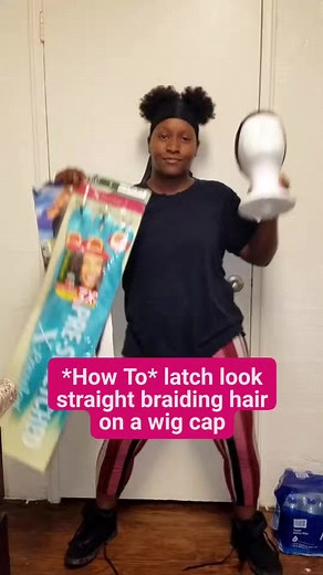 418K views · 5.2K reactions | WANT TO LEARN HOW TO CROCHET BRAIDING HAIR ON A WIG CAP?? TRY THIS!!! Follow for more easy beginner friendly hair and brow tips!! Thanks  | Shantes Epilation | Facebook