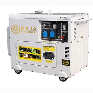 [Hot Item] Air Cooled 5.2KW Silent Diesel Generator with Frame Luxurious Canopy