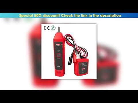 Review UNI-T UT682 Series Wire Tracker Toner Probe Telephone Line Network Cable Ethernet LAN Teste