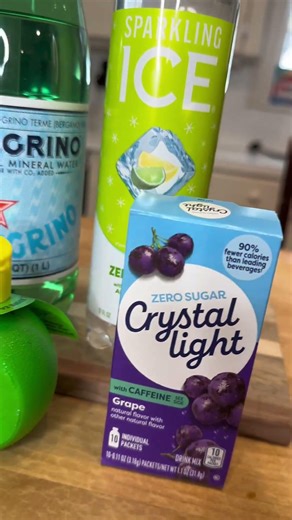 Purple Parade Mocktail 💜 (Sugar-Free Mardi Gras Drink!)