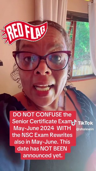 2024 Amended Senior Certificate Exam Information