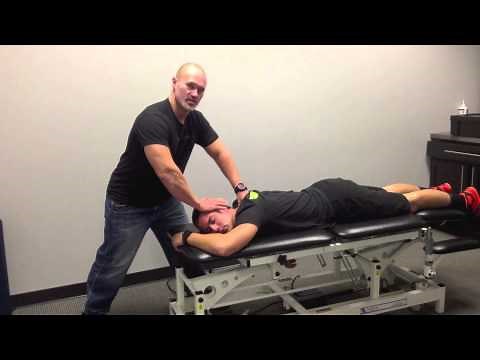 Prone Cervicothoracic Junction Manipulation - Evolution Sports Physiotherapy