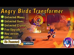 Angry Birds Transformers MOD v2.32.0 New version | Unlimited Money & Crystal #angrybirds