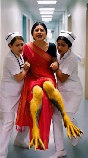 She Ate The Owl's Egg Her Legs Turned Into Owl Legs 😱 #ai #owl #egg #girlsstory #shorts #viral