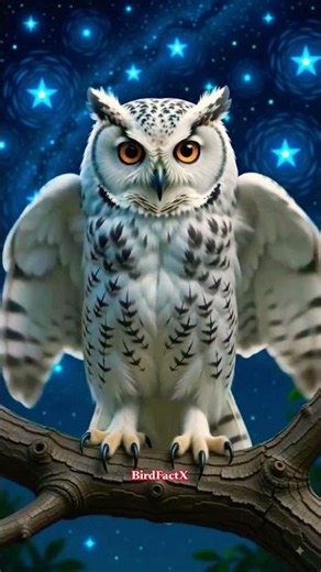 The Most Beautiful White Owl Ever #shorts #trending #birds #wildlife #nature