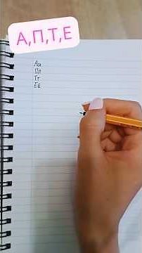 Learn the Greek AB. How to read and write: Α,Π,Τ,Ε