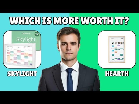 Skylight vs Hearth Review 2025 | Which smart calendar is more worth it? [HONEST GUIDE]